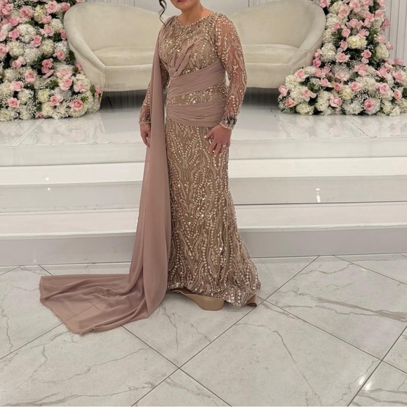 Custom made Dresses & Skirts - Elegant Sequin Embellished Gown